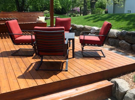 Dock and deck finishing