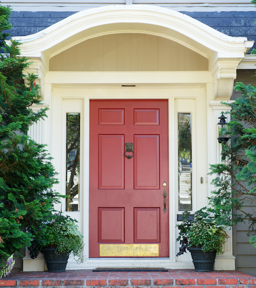 Wooden door