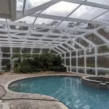 Pool Cage Painting in Tarpon Springs, FL 2