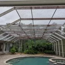 Pool Cage Painting in Tarpon Springs, FL 0