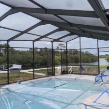 Pool Enclosure Painting in Dunedin,FL 3