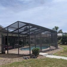 Pool Enclosure Painting in Dunedin,FL 5