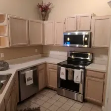 Kitchen Cabinet Painting Project Tampa 0