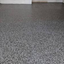 Charcoal Flake Garage Floor Epoxy In Tampa, FL