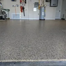 Garage Floor Epoxy Summer Day Flakes Tampa 0