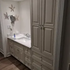 Master Bath Cabinet Painting Clearwater 1