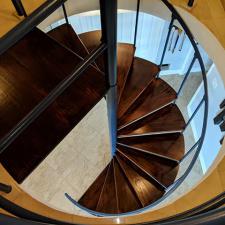 Spiral Staircase Restoration In Island Way Clearwater, FL